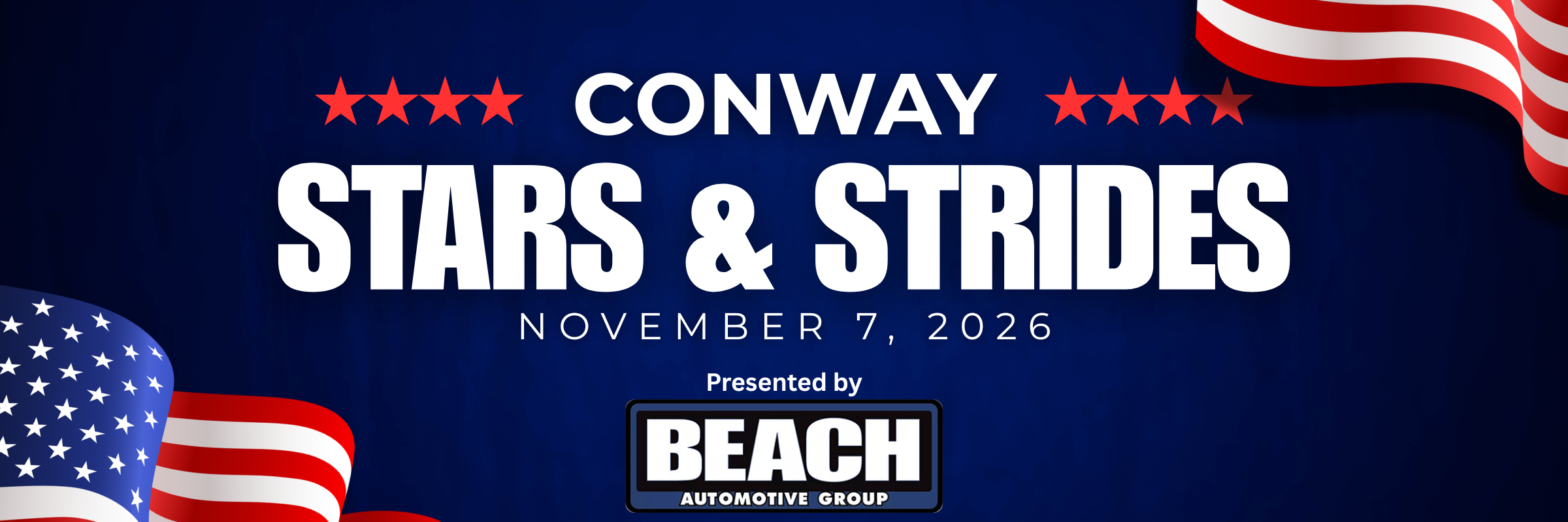 Conway Stars & Strides | Presented by Beach Automotive