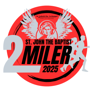 St. John The Baptist 2 Miler Run/Walk logo