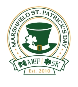 Marshfield St. Patrick's Day 5k logo