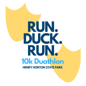 Run Duck Run 10K Duathlon logo