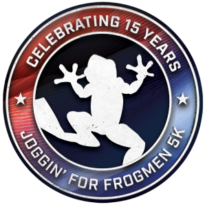 Joggin' for Frogmen - Raleigh, North Carolina logo
