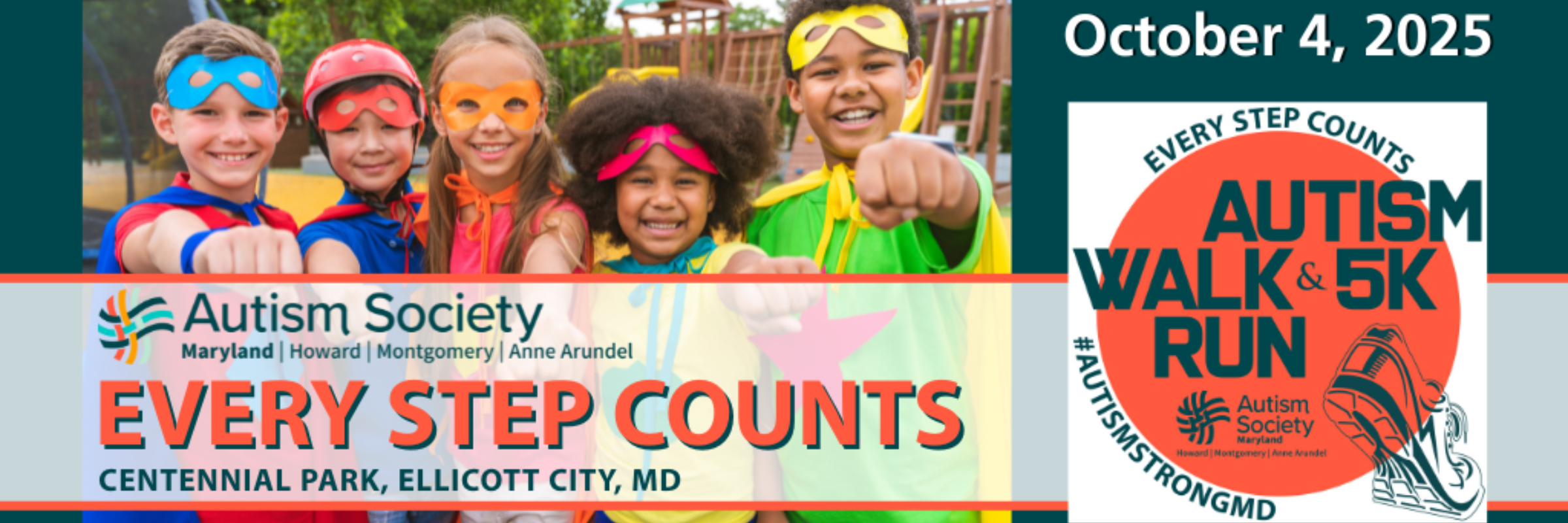Every Step Counts Autism Walk & 5K Run