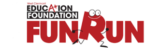 West Clermont Education Foundation Fun Run logo