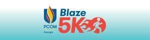 2nd Annual PCOM Georgia Blaze 5K logo
