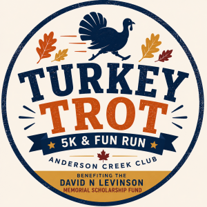 Acc Turkey Trot 5K & Fun Run benefiting the David N. Levinson Memorial Scholarship Fund logo