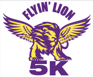 Flyin' Lion 5K logo