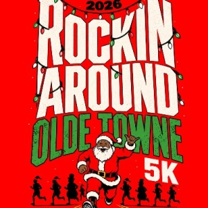 Rockin' Around Olde Towne 5K logo