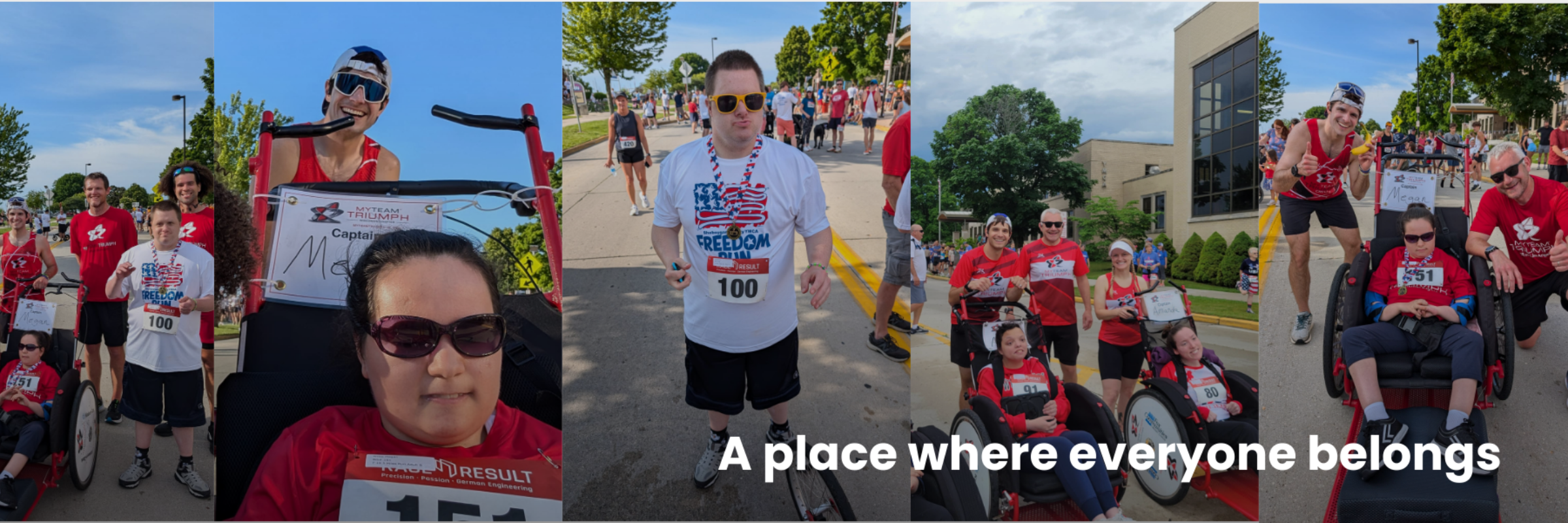 Sheboygan YMCA Freedom Run with myTEAM TRIUMPH
