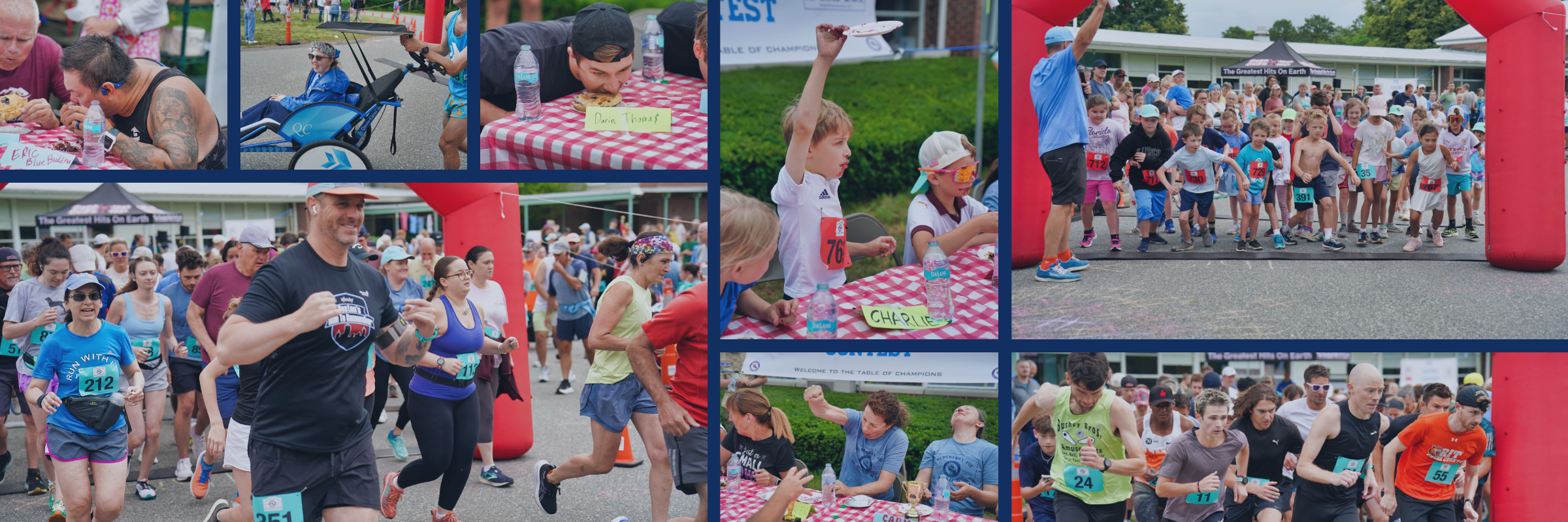 Blueberry Pie 5K, 1 Mile, Pie Eating Contest
