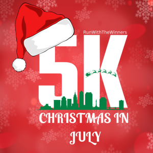 Christmas in July 5K Walk + Run logo