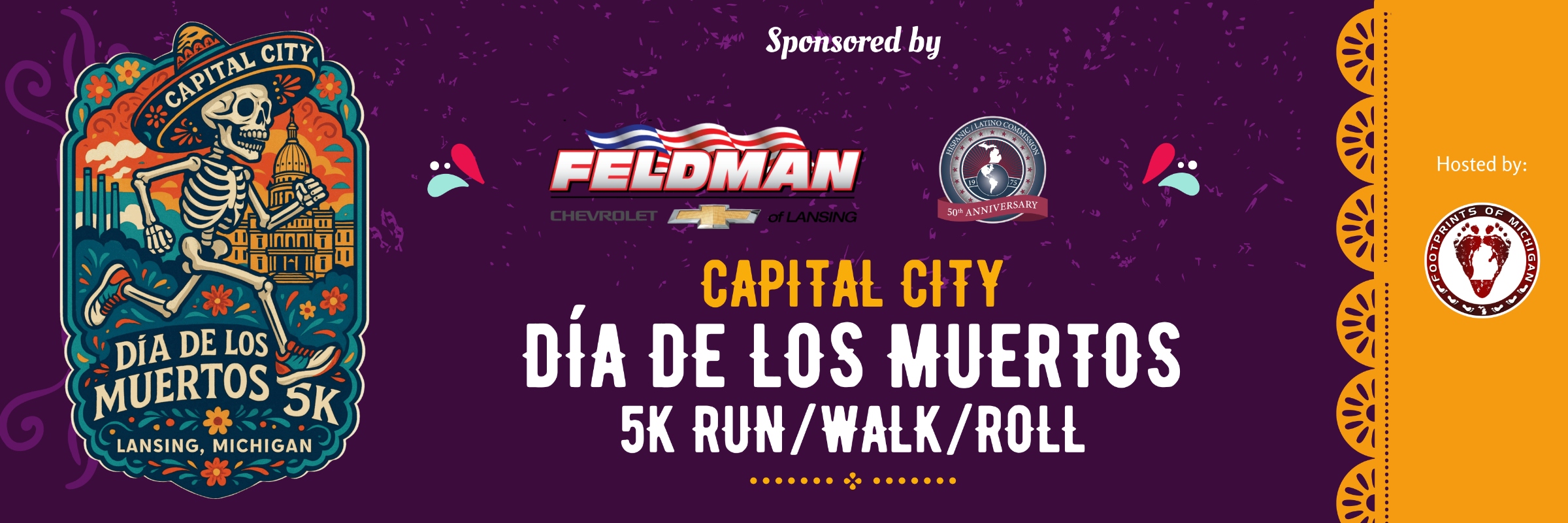 Capital City Dia de Los Muertos 5k Run/Walk/Roll