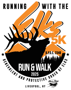 Running with the Elks 5K logo