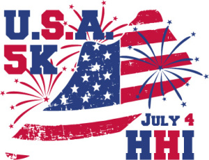USA 5K - Hilton Head Island logo