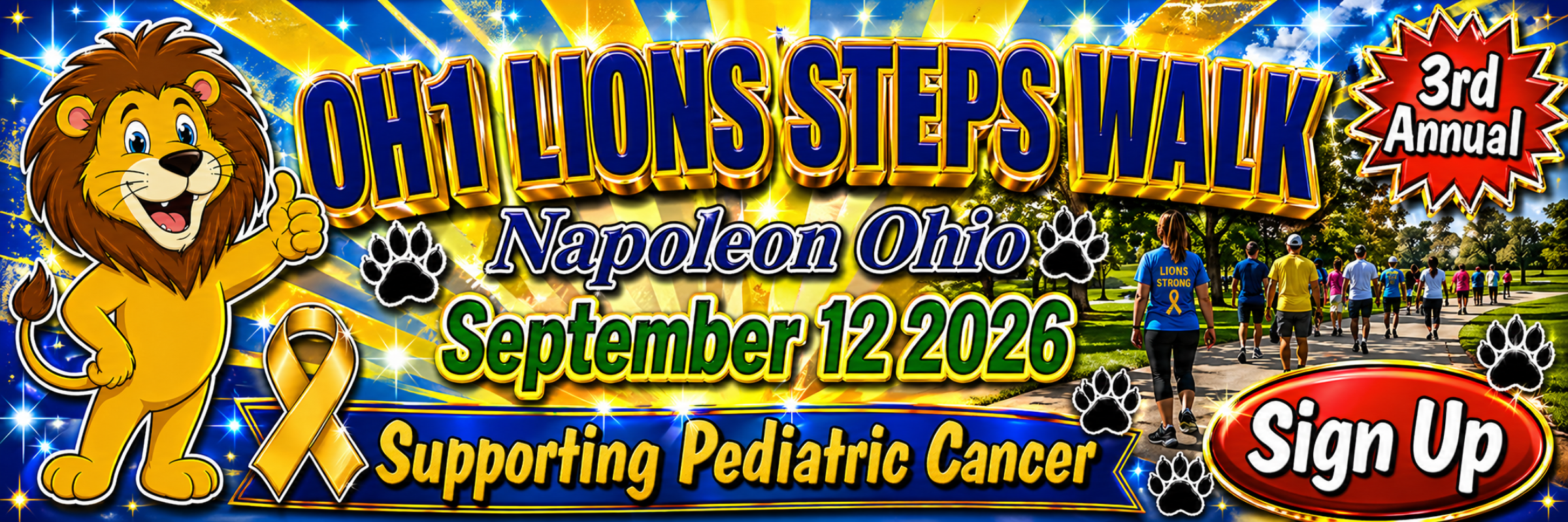 OH1 Lions STEPS Walk