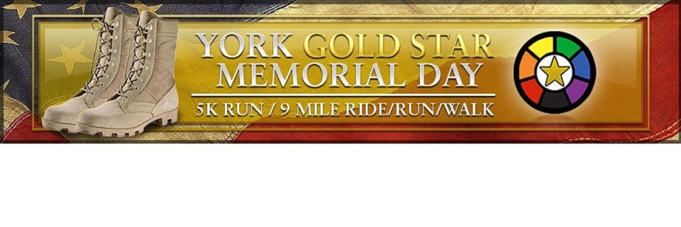 York Gold Star Memorial 5K Run & 9 Mile Tour de Memorials