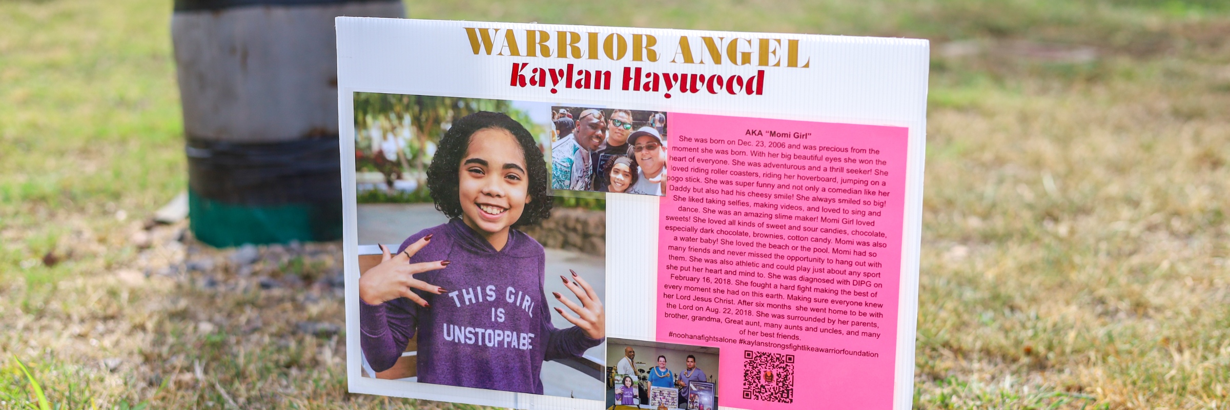 Kaylan's Warrior Fun Run