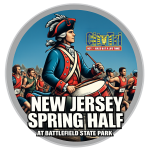 The New Jersey Spring Half, 10k, 5k @ Monmouth Battlefield Park logo