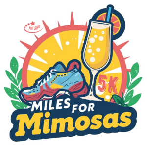 Miles for Mimosas 5K - Lindsay Creek logo