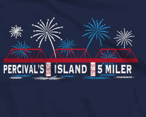 Percival's Island Firecracker 5 Mile Race logo