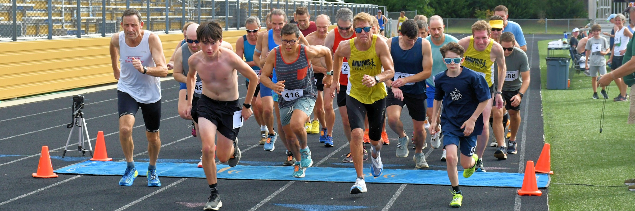 Annapolis Striders John Wall Memorial One Mile Track Run