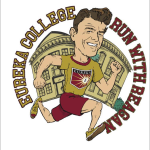 Run with Reagan - Run Down this Wall! logo