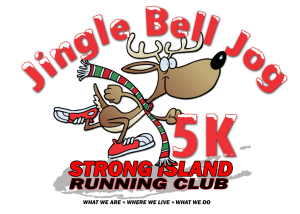 Jingle Bell Jog 5K And Rudolph's Fun Run logo