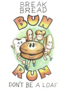 Break Bread Bun Run - First Presbyterian Church of Valdosta logo