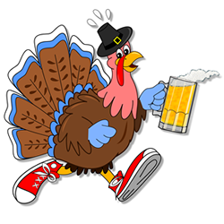 Turkey Wobble at the Brewery - Walk and Ride logo