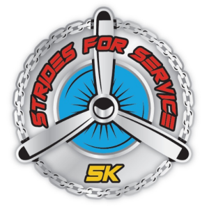 Arnold Air Society Strides for Service 5K logo