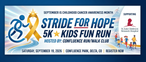 Stride for Hope 5K and Kids Fun Run logo