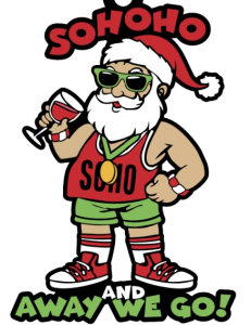 SOHO-HO AND AWAY WE GO! logo