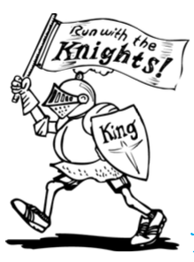 Run with the Knights 5K logo