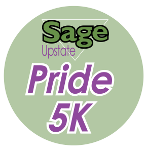 SAGE Upstate Pride 5k logo
