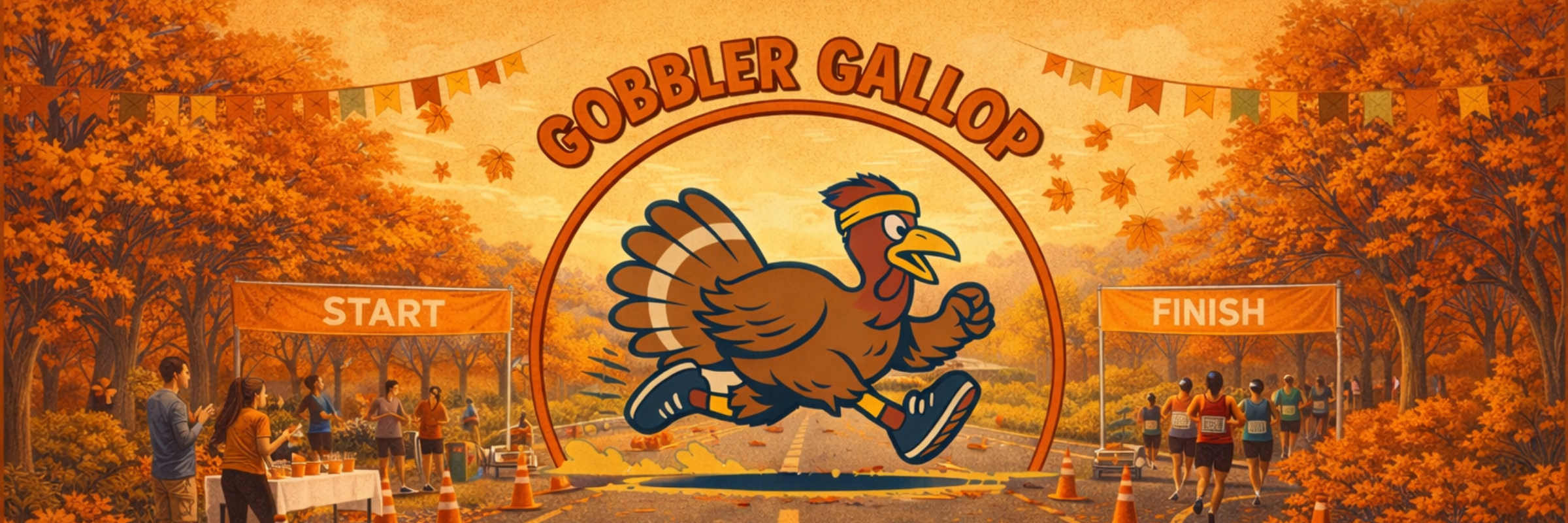 2026 Gobbler Gallop 5K Run/Walk & 10K Run
