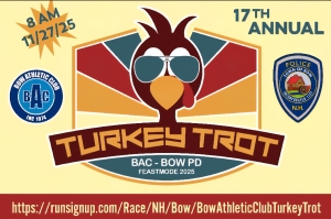 Bow Athletic Club and Bow PD Turkey Trot logo