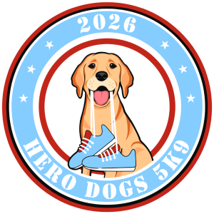 6th Annual Hero Dogs 5K9 logo