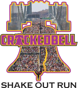 CrackedBell Nyc ShakeOut Run from Rosie O'Grady's logo