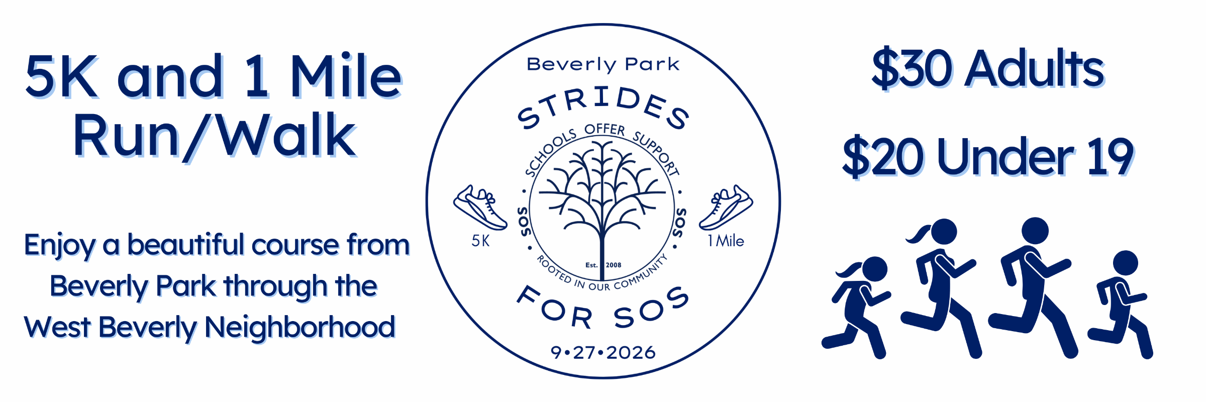 Strides for SOS 5K & 1 Mile Run/Walk