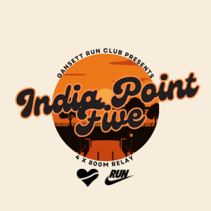 Gansett Relays - India Point Five - 4 x 800m Relay with Heartbreak & Nike Running logo