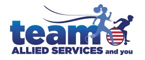Team Allied Services and You All Abilities 5k Run and 2 Mile Walk logo