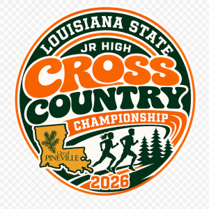 Louisiana Jr High and Elementary CrossCountry State Championship logo