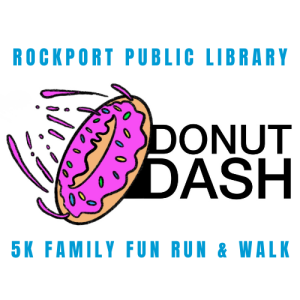 Rockport Public Library Donut Dash Run/Walk 5K logo