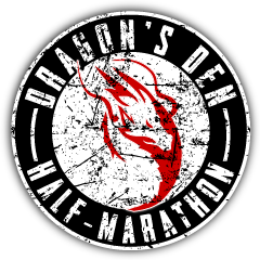 Dragons Den Half Marathon, 10k, 5k logo
