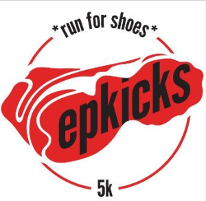 epkicks *run for shoes* 5K logo