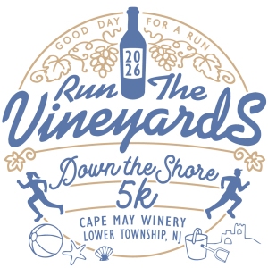 Run the Vineyards - Down the Shore 5K logo