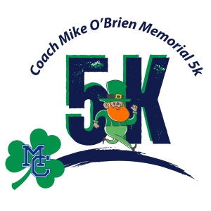 Coach Mike O'Brien Memorial 5K St. Patrick's Day Run logo