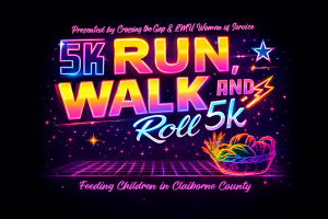 Walk Run or Roll 5K logo