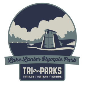 Tri the Parks - Lake Lanier Rowing Park Sprint logo