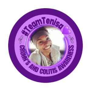 4th Annual #TeamTenisa Crohn’s and Colitis Awareness Walk Run Roll! 5K logo