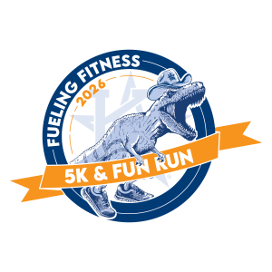 Kilgore College Fueling Fitness 5K, 1-Mile Fun Run, & Dino Dash logo